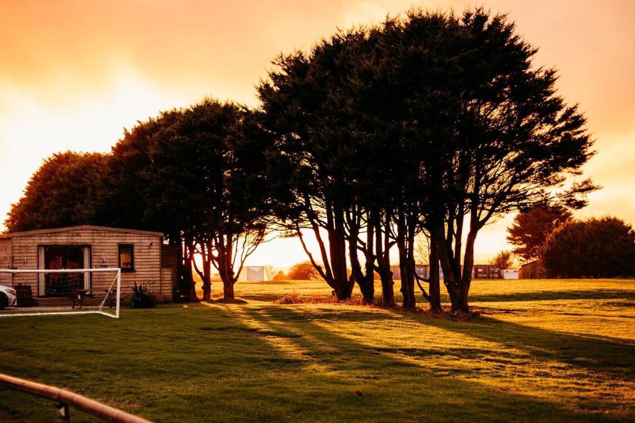 Bushwood-Beautifully Fitted Wooden Lodge Helston Cornwall Luaran gambar